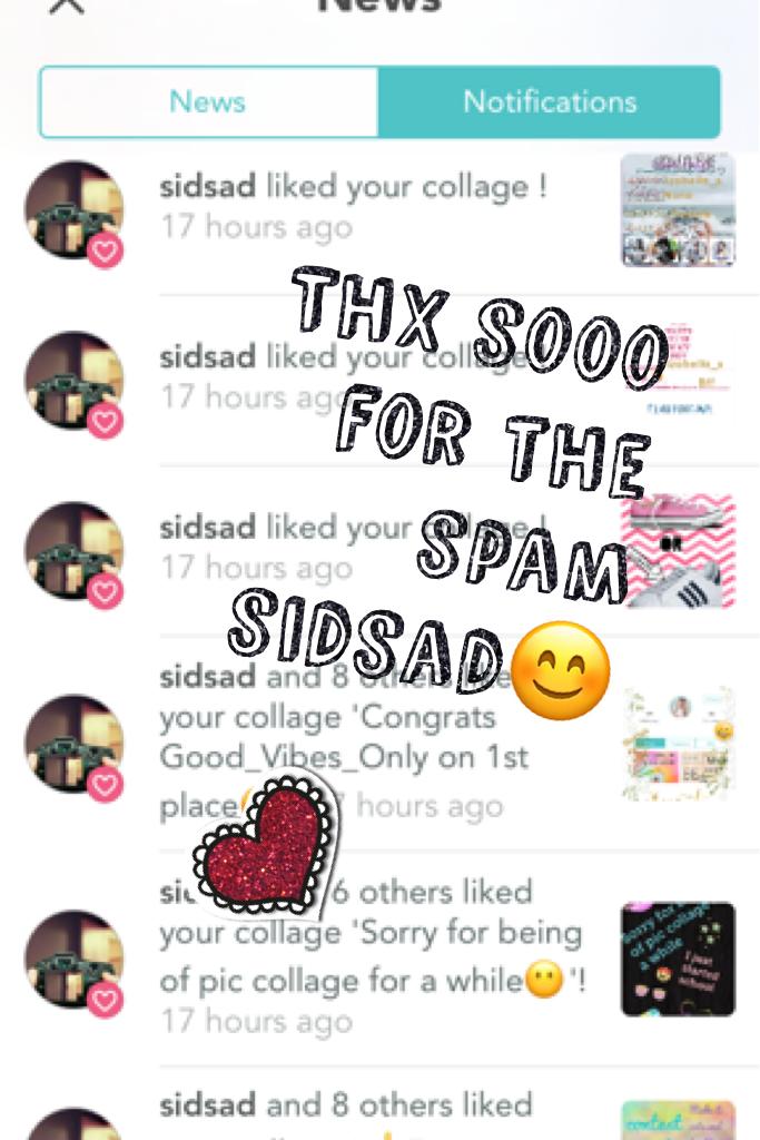 Thx sooo for the spam😊