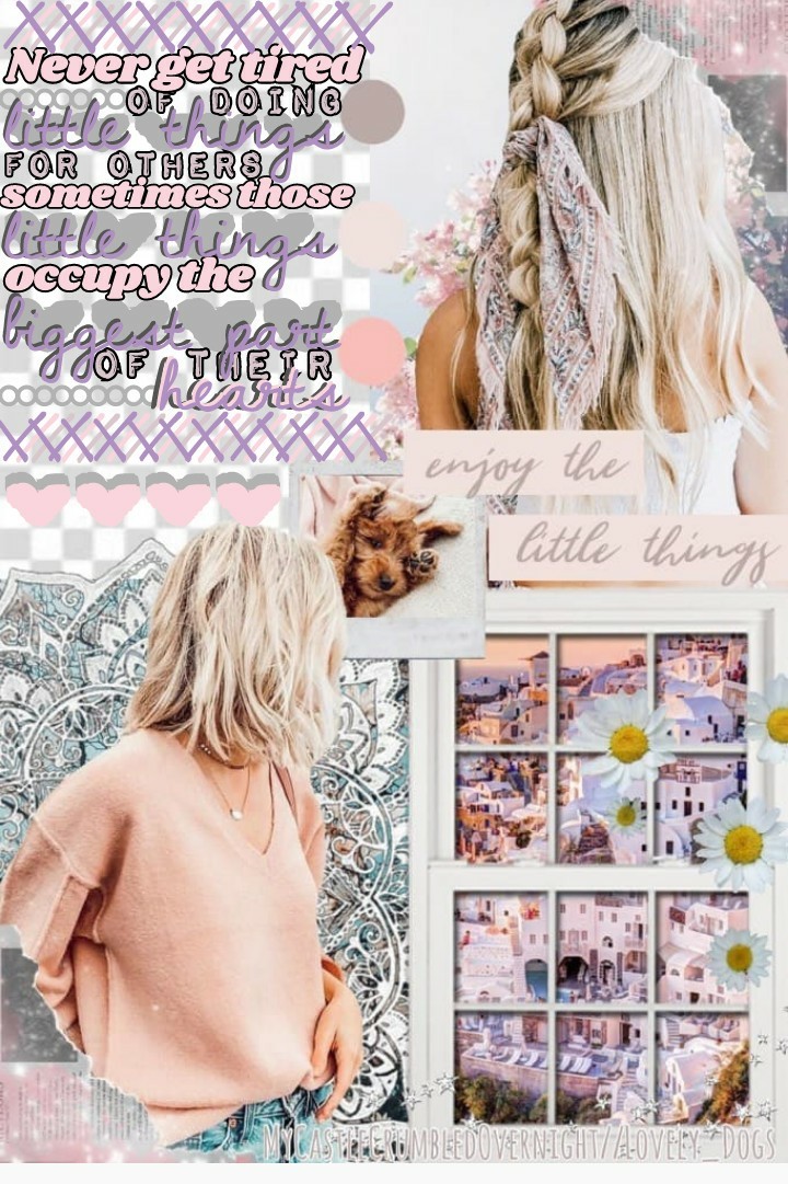 🍥t a p  f o r  c o l l a b  w i t h ...🍥
Katie(mycastlecrumbledovernight)! She did the AMAZING bg and I did the text! ❤You need to go follow her rn! Her collages are GORGEOUS!❤
