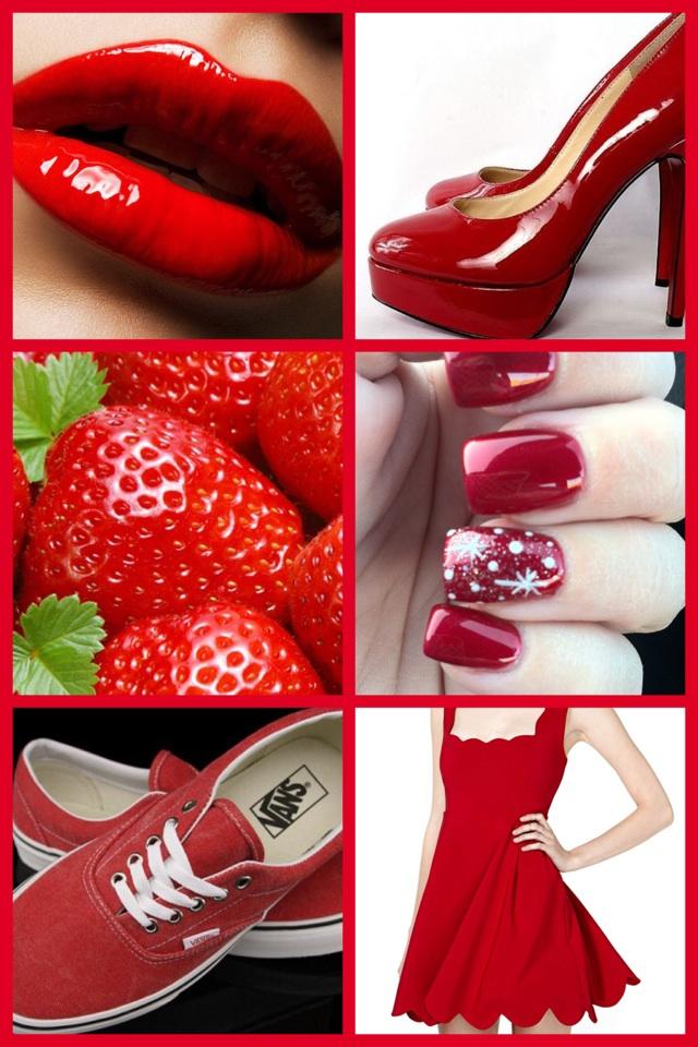 Red fashion 