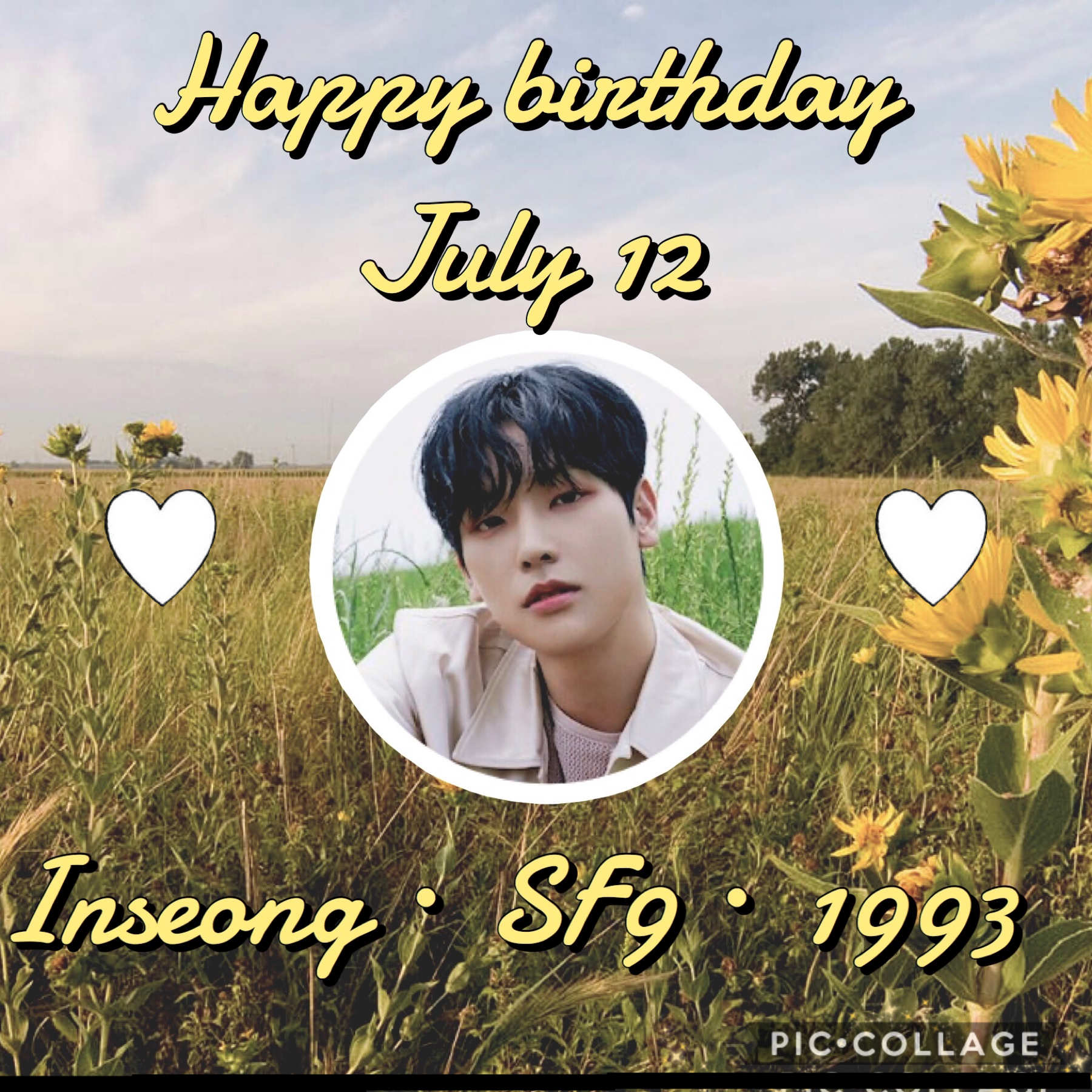 •🌻🍃•
Happy birthday Inseong!! He’s such a great vocalist honestly 🥺 Check out Summer Breeze by SF9!❤️
🌻🍃~Whoop~🍃🌻