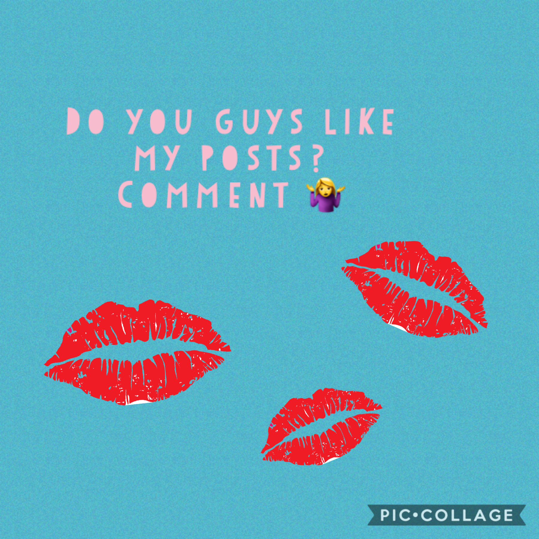 Comment if you like my posts!😉