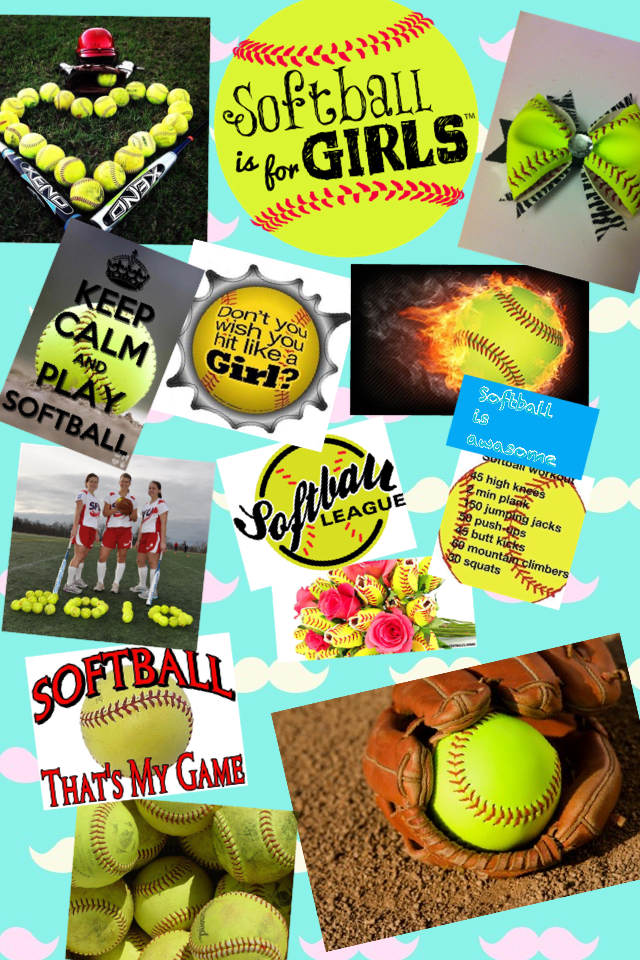 Softball is awasome and for girls