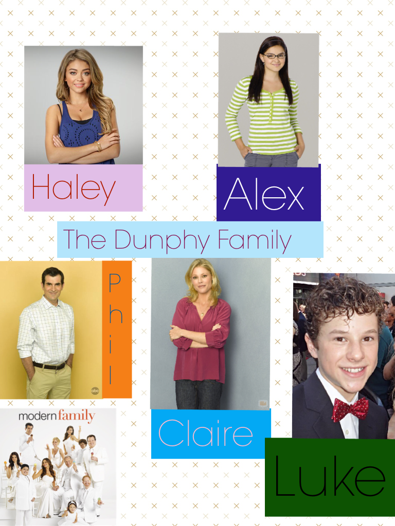 I don't really like how this turned out but hey, Modern Family collage of the Dunphys. Enjoy!