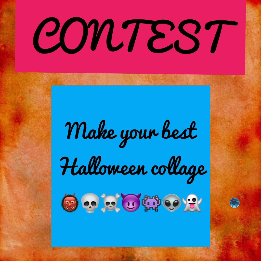 CONTEST MAKE YOUR BEST HALLOWEEN COLLAGE 