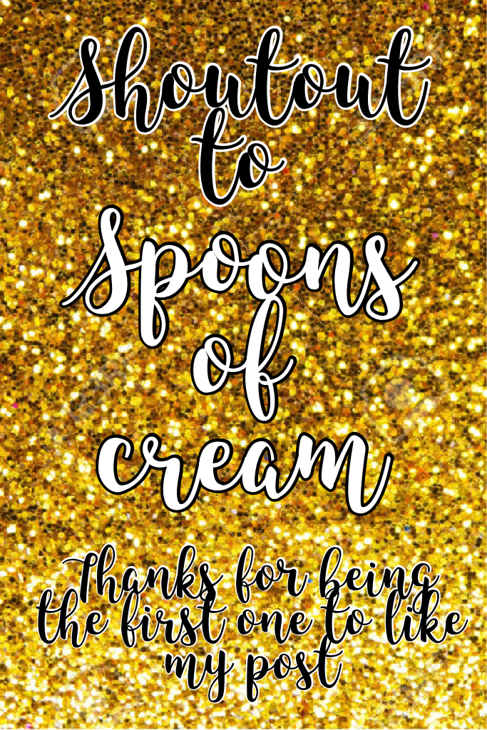  Go follow Spoons of cream