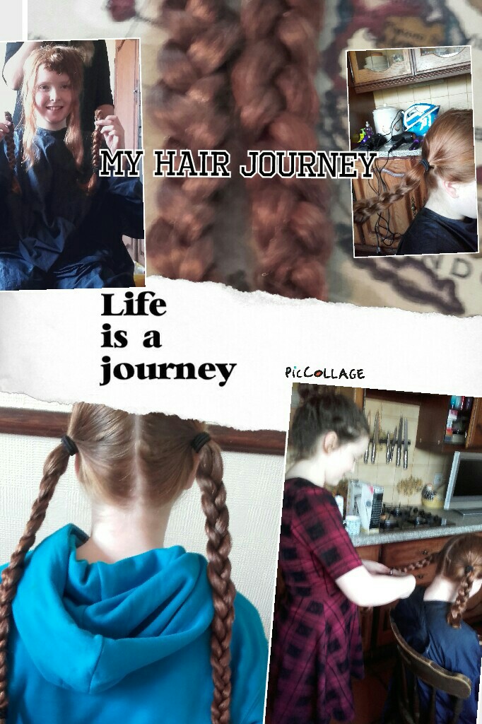 I donated my hair to charity and I would like you all to see my hair journey. please follow me and my friend of you like what I did