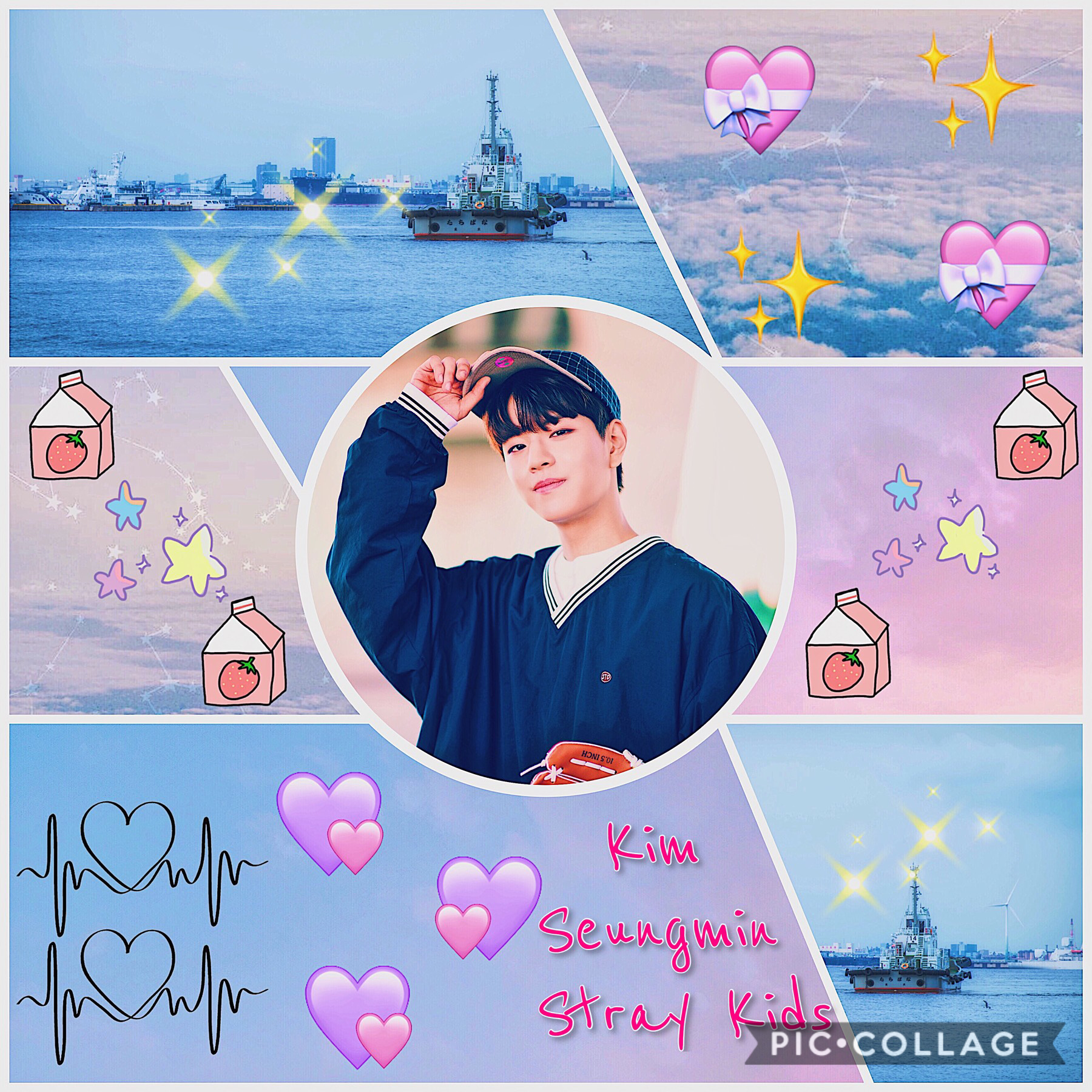 •🚒•
🌸Seungmin~Stray Kids🌸
Edit for @Chichoo!
Gosh diggity darn the annoying Pic Collage watermark lol
I finally got VSCO so I went crazy with filters lol enjoy