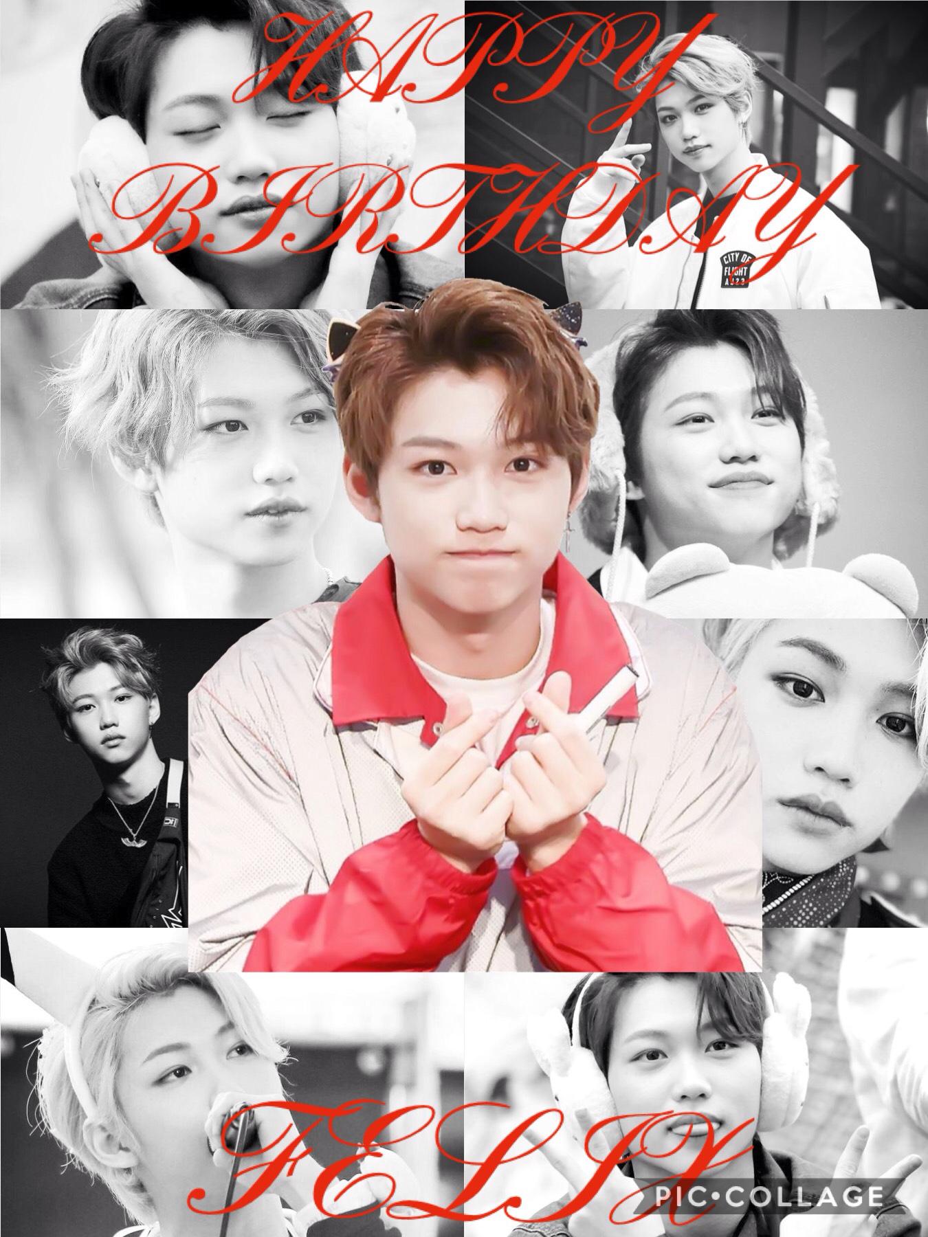 I just started listening to Stray Kids 3 days ago and I already know his birthday, I have a problem. Sorry that I haven't posted an actual edit, I will try to soon. Anyways, HAPPY BIRTHDAY TO THIS BEAUTIFUL AMAZING HUMAN BEING!!!