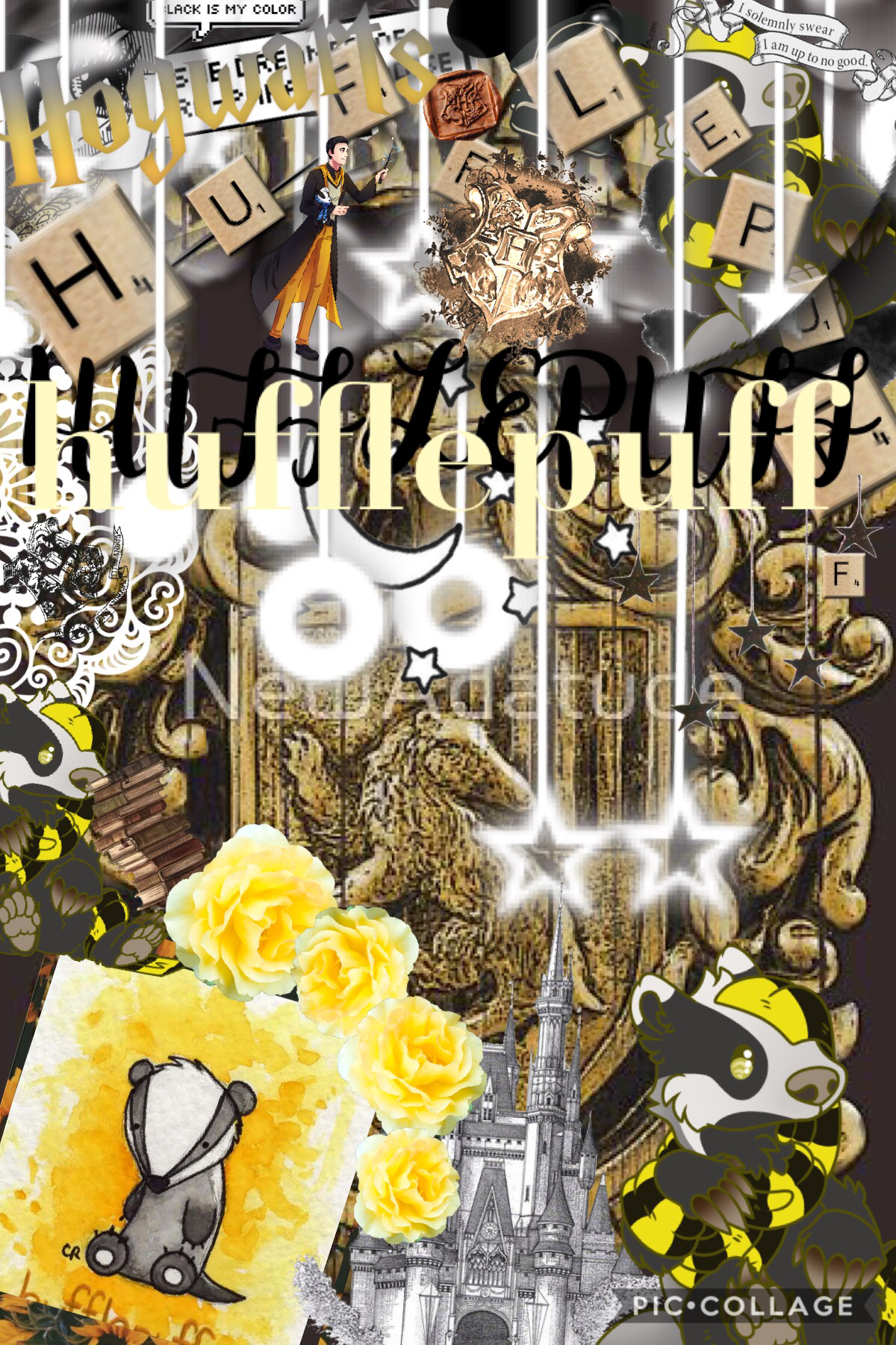 BAM! another 50 scrap collage! This took a span of DAYS. Whooooo! Lol, a complex collage for 510 followers.