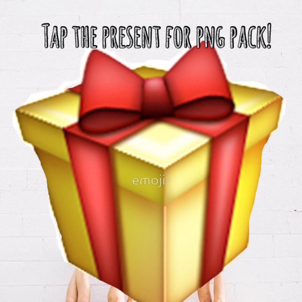 Tap the present for png pack!