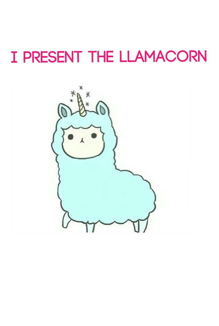 I present the llamacorn