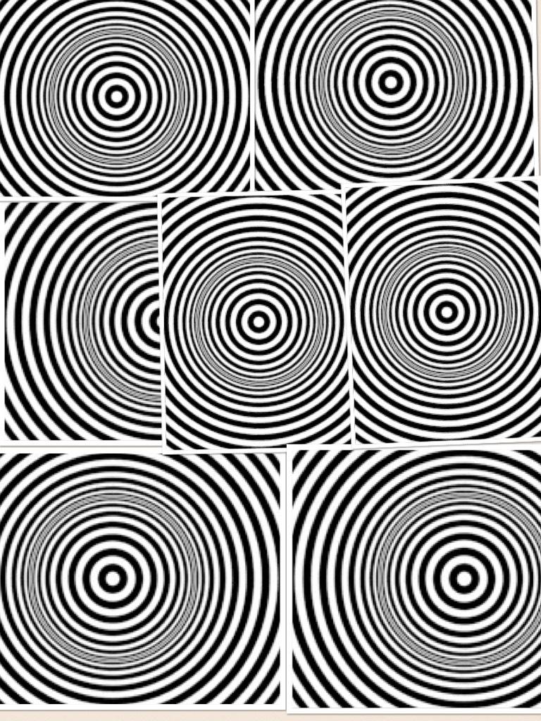 Stare at this for 5 minutes. Then look at a wall. What is the difference?