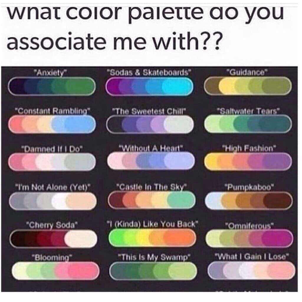 I've done one of these but I wanna see if the results have changed🙂