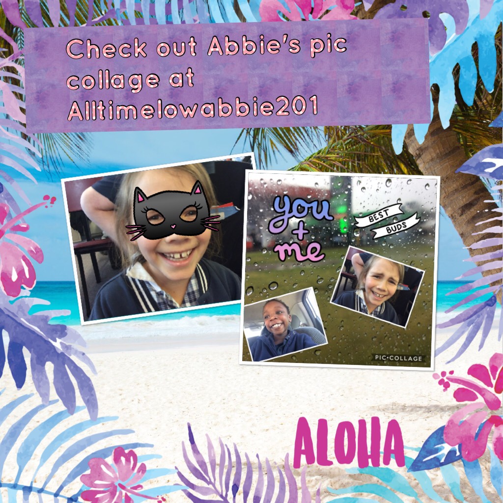 Check out Abbie's pic collage at  Alltimelowabbie201