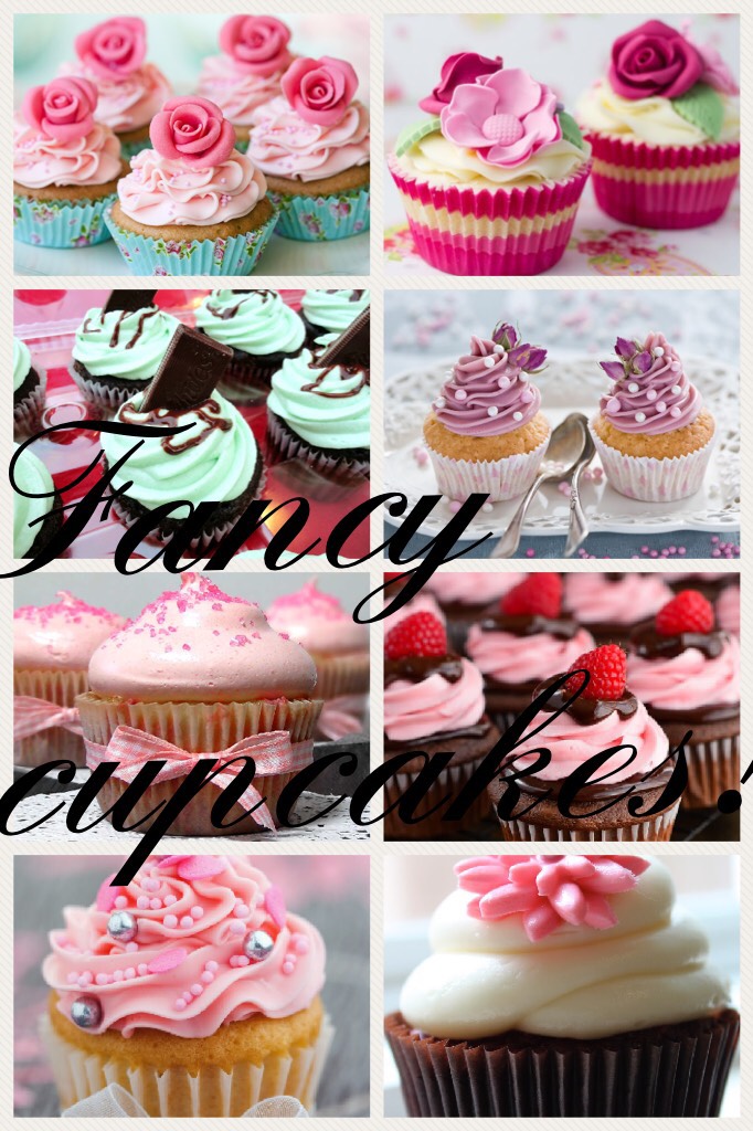 Fancy cupcakes!!! 