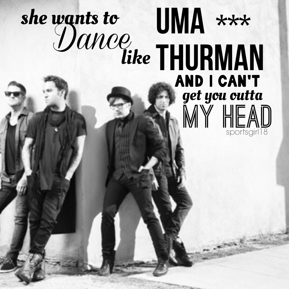 Uma Thurman // Fall Out Boy❤️