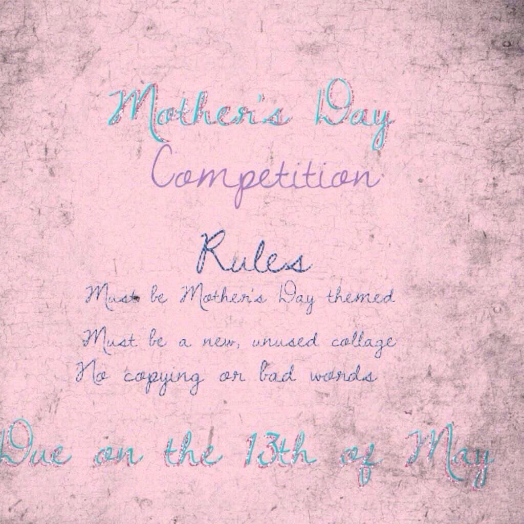 Important! Tap!

Just a reminder about my competition. You may enter on this collage or the original.

💐