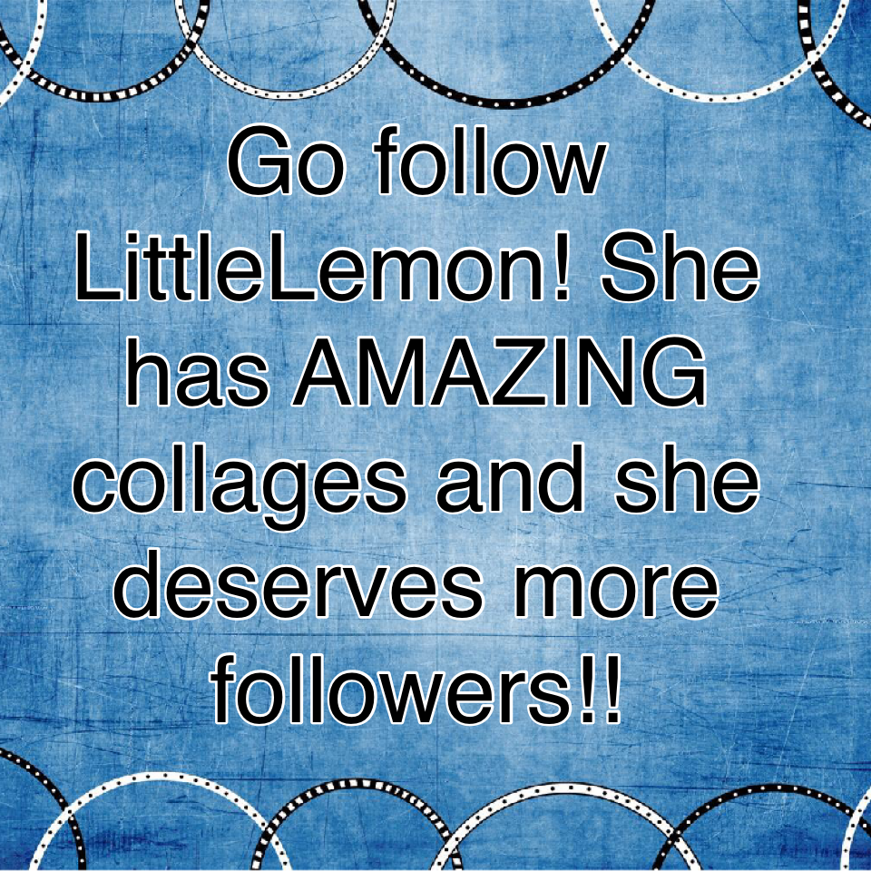 Go follow LittleLemon!😍😍