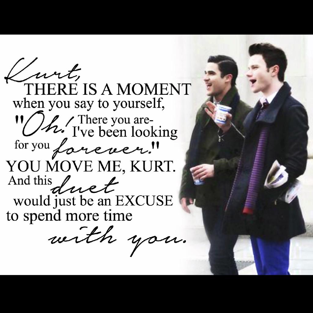 "We should practice."

"I thought we were."

So school súcks and life súcks and here's a Klaine edit that súcks!

Comment your opinion on Dan's séxuality and whatnot...