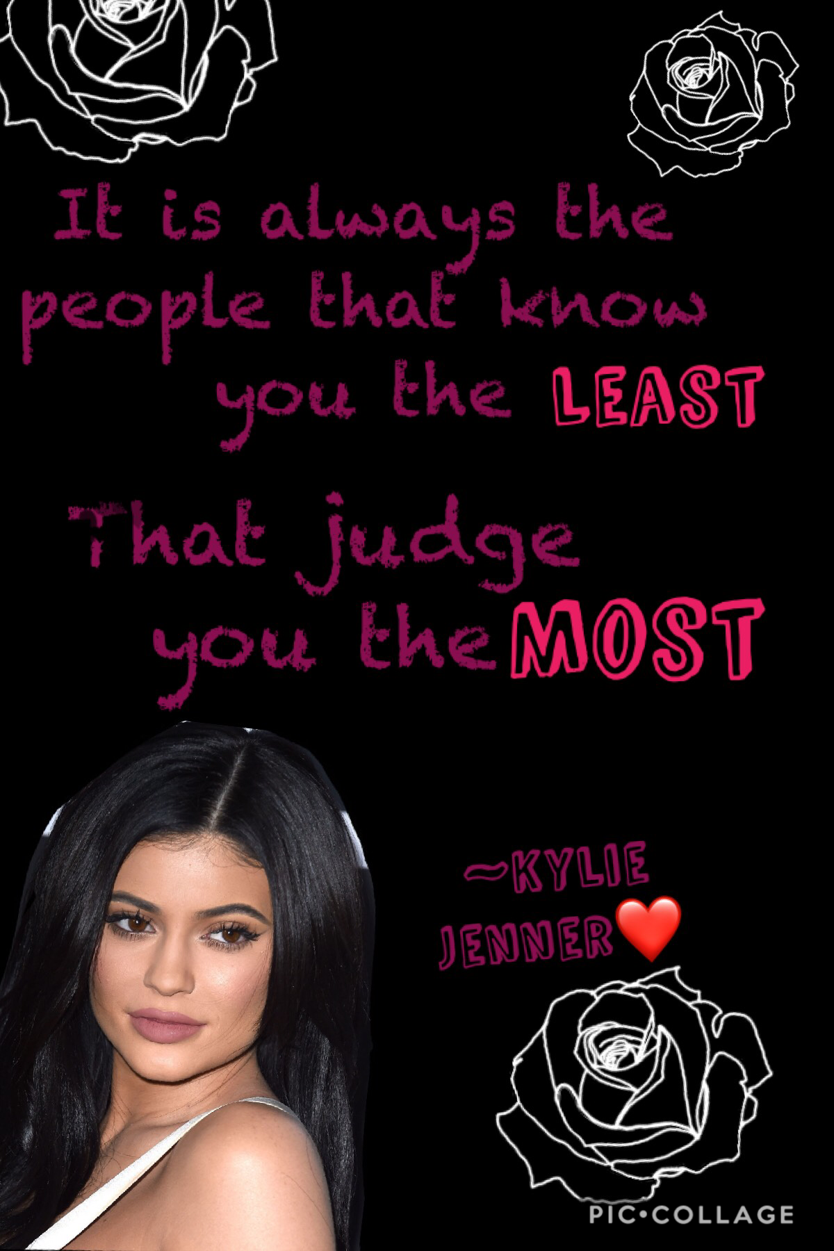 it’s always the people that know you the least 
That judge you the most. 
So ture 