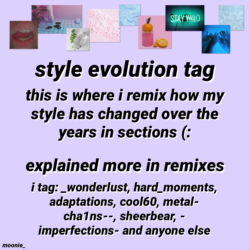#styleevolutiontag (: Rates: 1-10 on the inspirationalness of it!? This took ages... so PLEASE have a look (: Lyasm!! xx