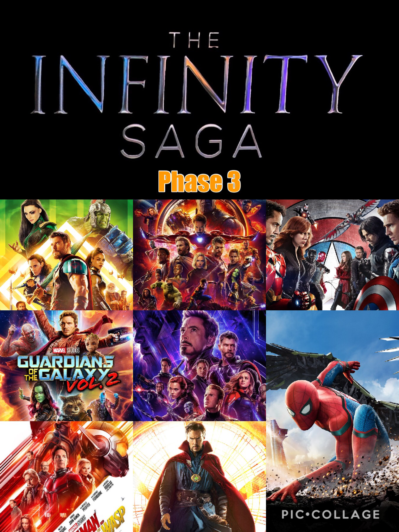 The Infinity Saga Phase 3 