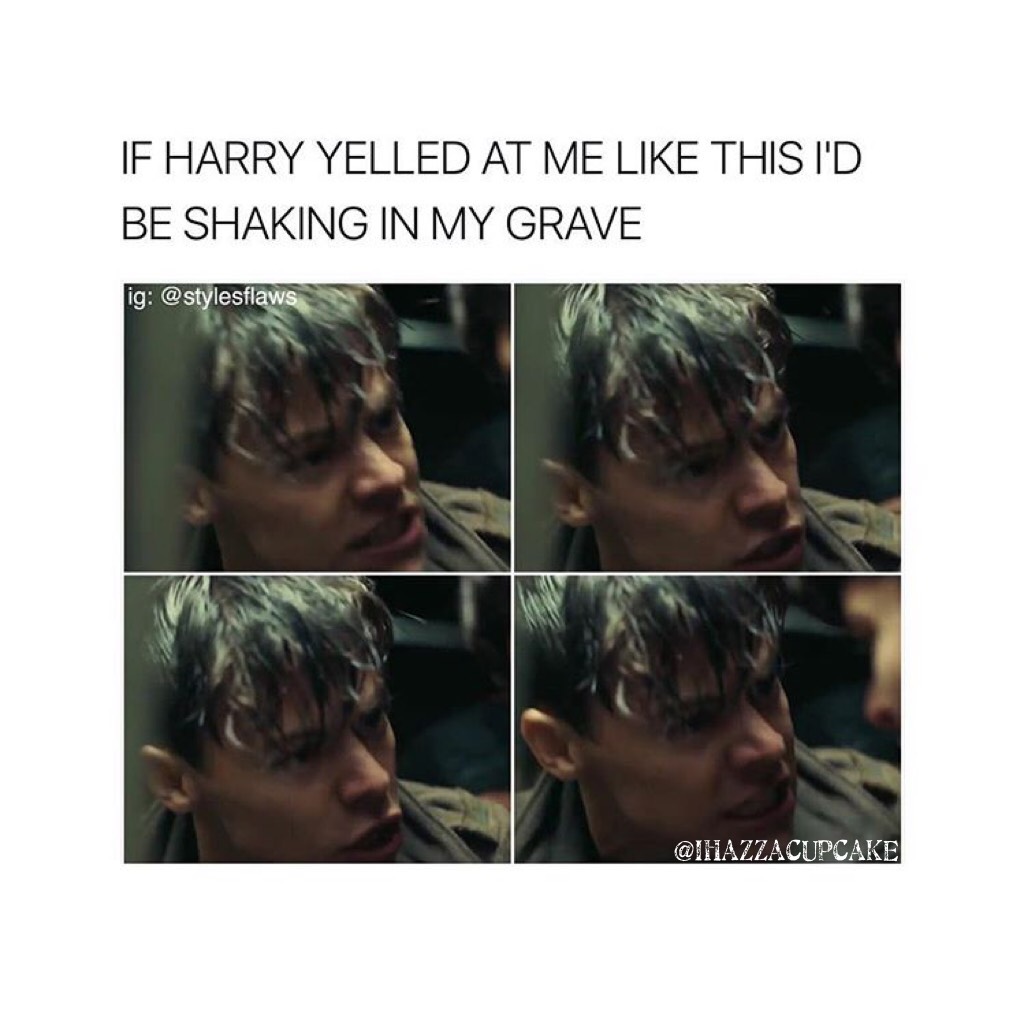 HARRY TALKING IN THE NEW DUNKIRK TRAILER HAS ME DEAD HIS HAIR AND HIS JAWLINE AND HIS VOICE AHHH 🔥🔥😩😩