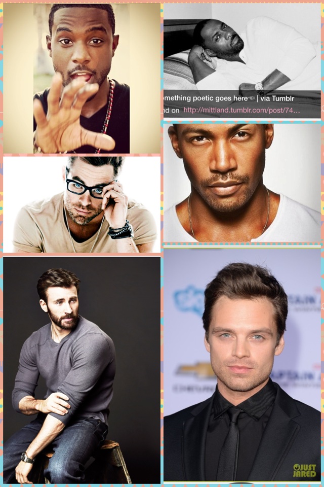 Yess my little collage of the men that hold dear to my heart have many more though  💞😻😽😘