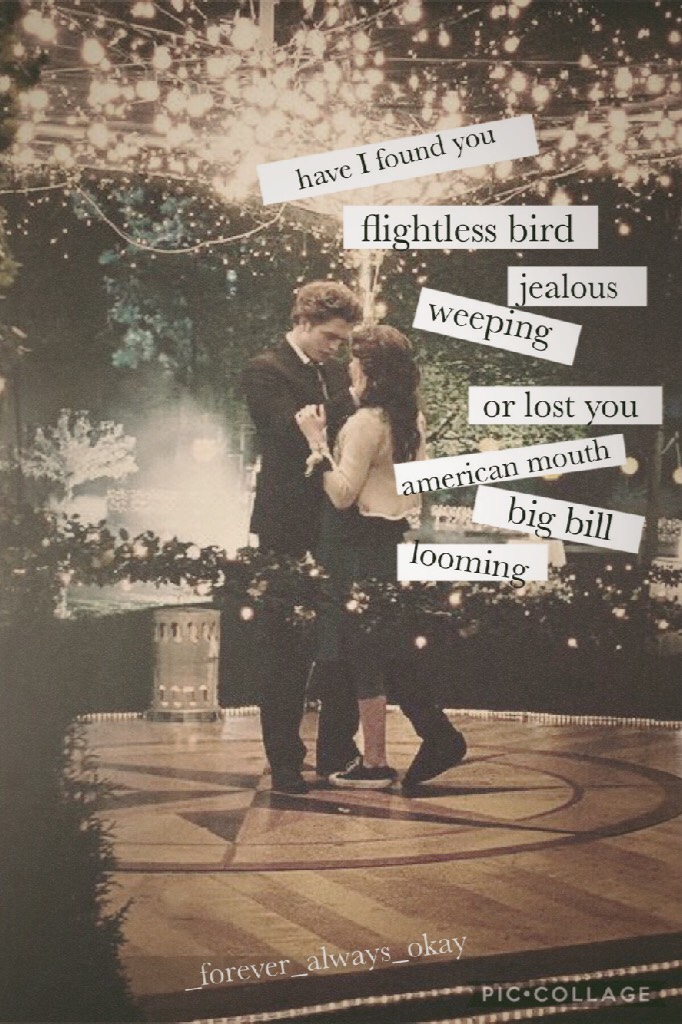 flightless bird, american mouth.. love this song so much!!!!