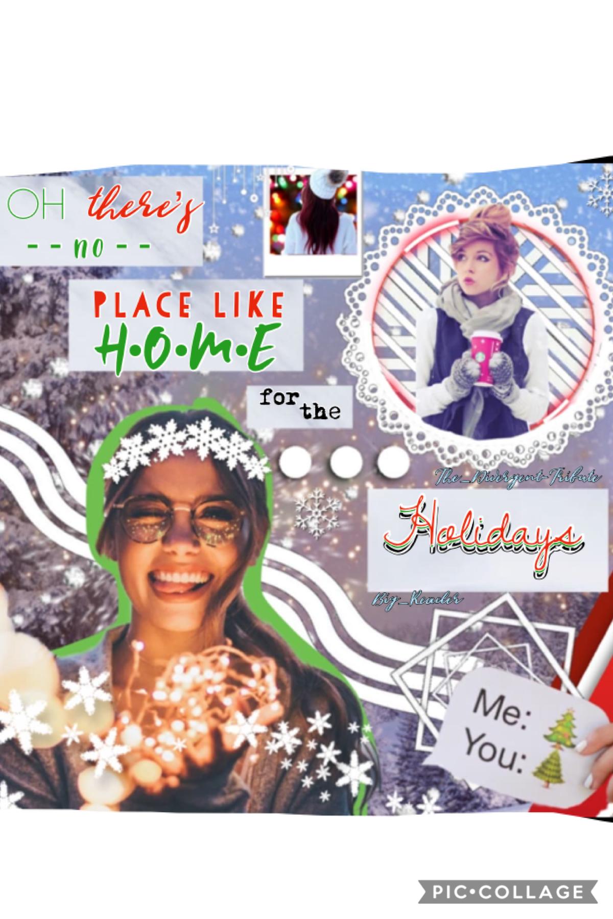 Christmas collab with The_Divergent-Tribute ! 🎄❄️
This was a SUPER fun collab!! She did the amazing background and I did the text!! Go check out her awesome account and follow her immediately 😱😍 QOTD: sledding or sleigh rides? AOTD: sledding cause I have 