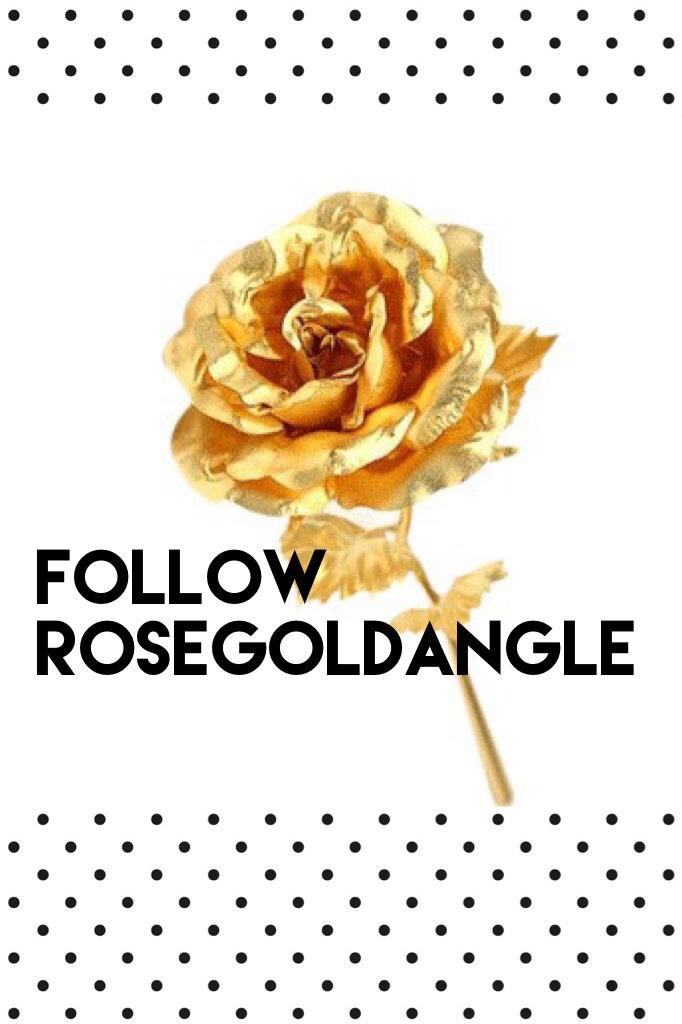 Follow rosegoldangle