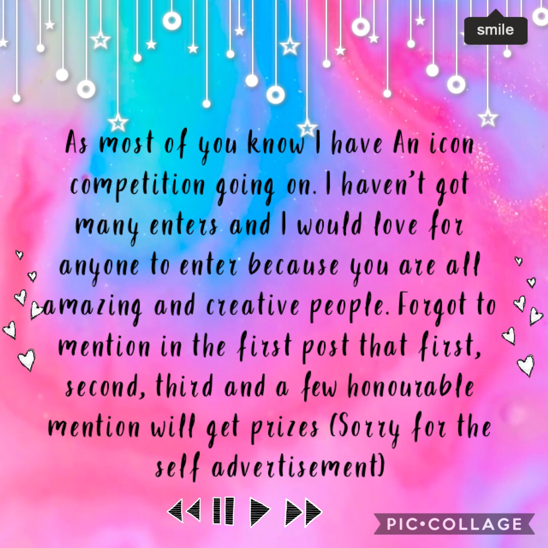 Please enter my icon competition It would mean so much to me