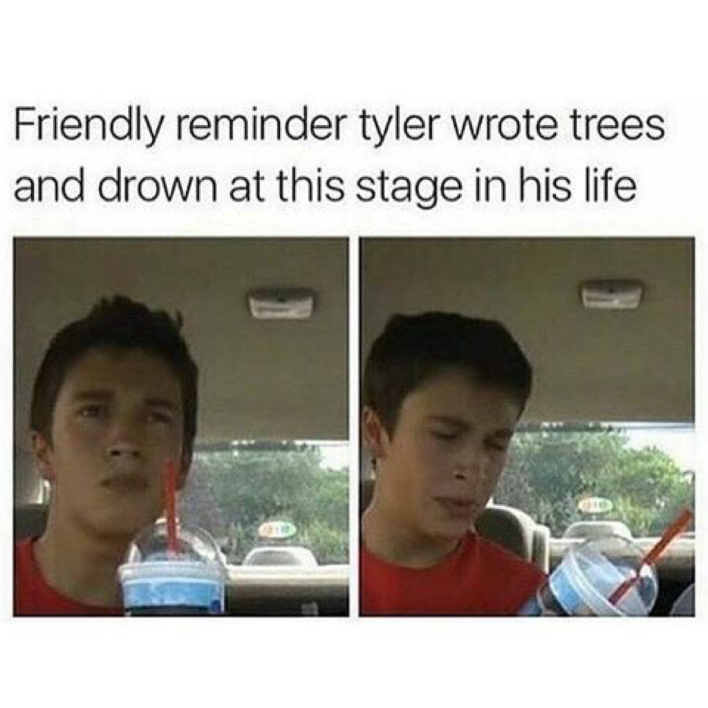 Omg Tyler when he was younger👏🏻