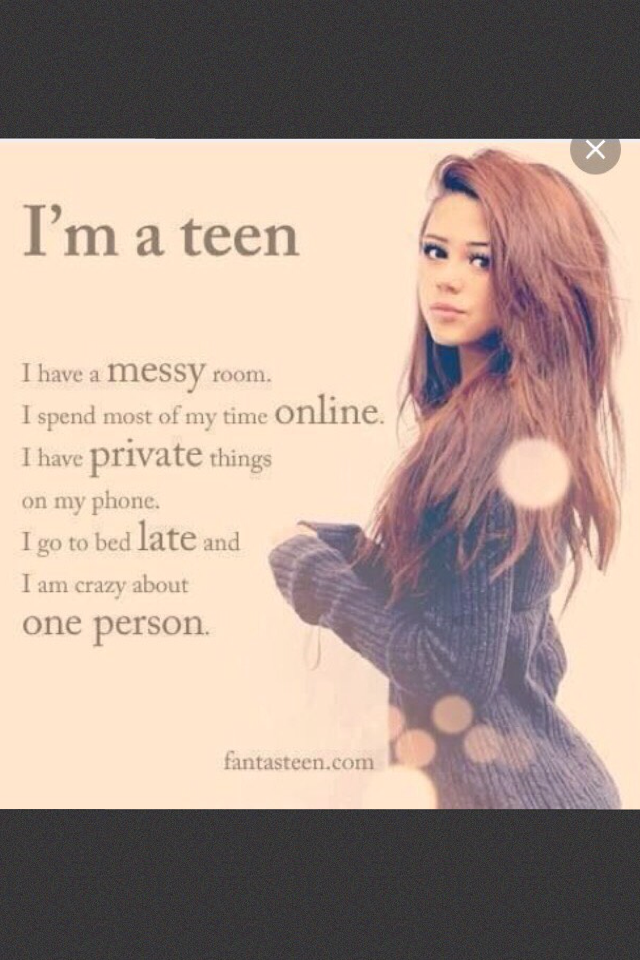 I'm a teen
