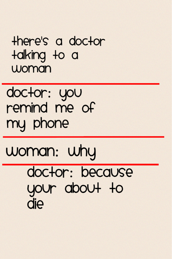 Doctor talking to woman