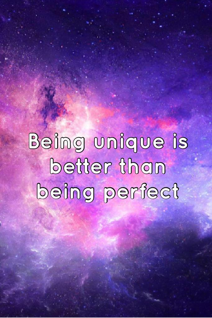 Nobody's perfect 