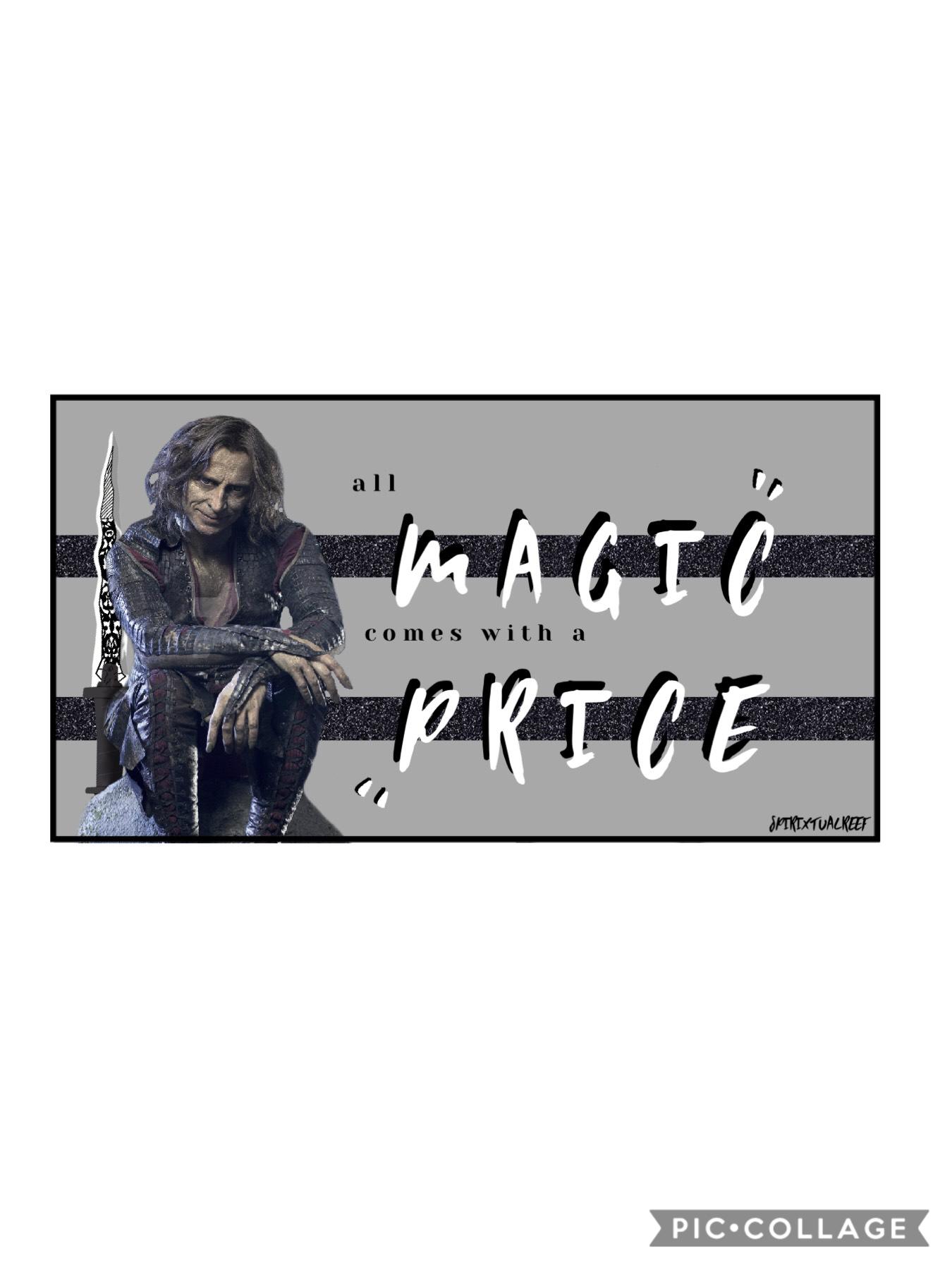 The new fonts are really cool 👌. Been rewatching Once Upon A Time with the intention of finishing it this time and my favourite character is still Rumple/Mr Gold. I think I like villains lol.