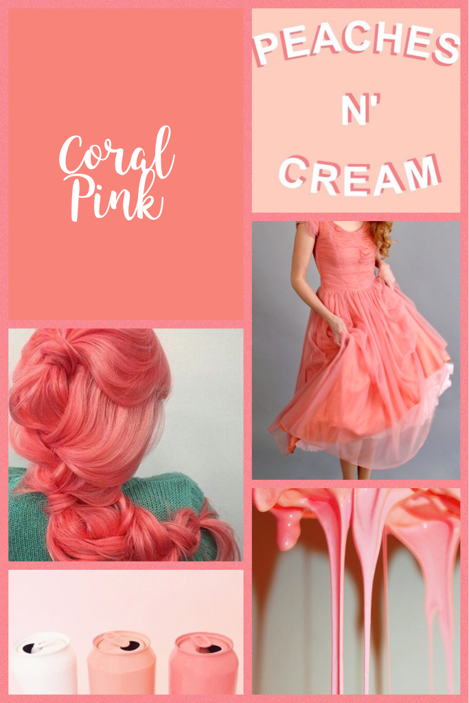Coral Pink aesthetic~