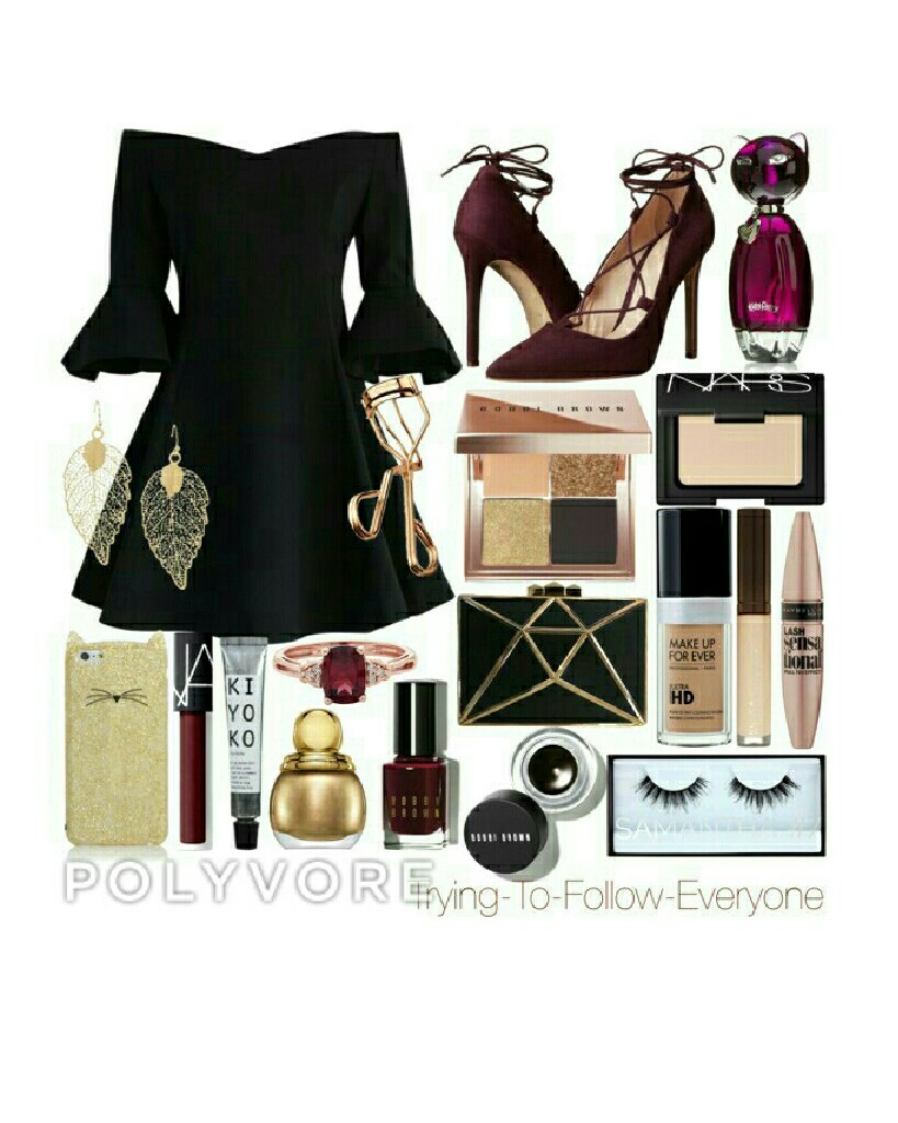 Tappy Here 
This is a night out look. Guys I am so stupid. I didn't even realise there was a way to get rid of the Polyvore sign 😂😂😅 Lol. Do you like my outfits, let me know in the remixes! And thanks to everyone who tells me they like them. 😉😊😇