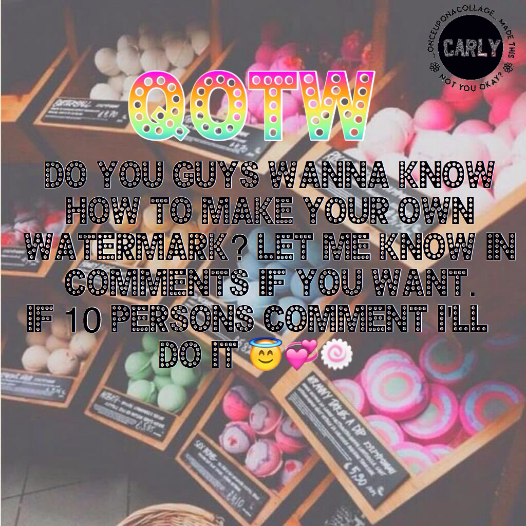I'll wait your answer guys 😉💞💦