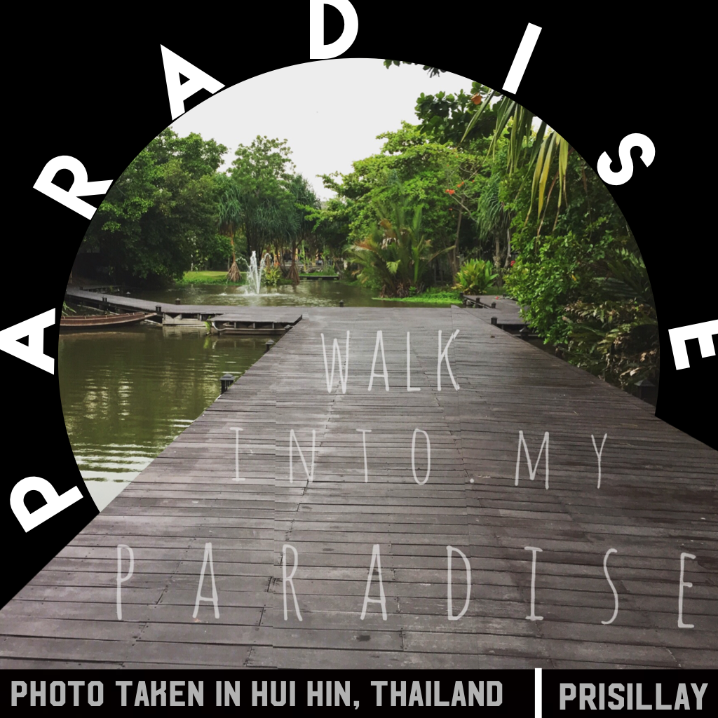 Walk into my Pradise 🛤