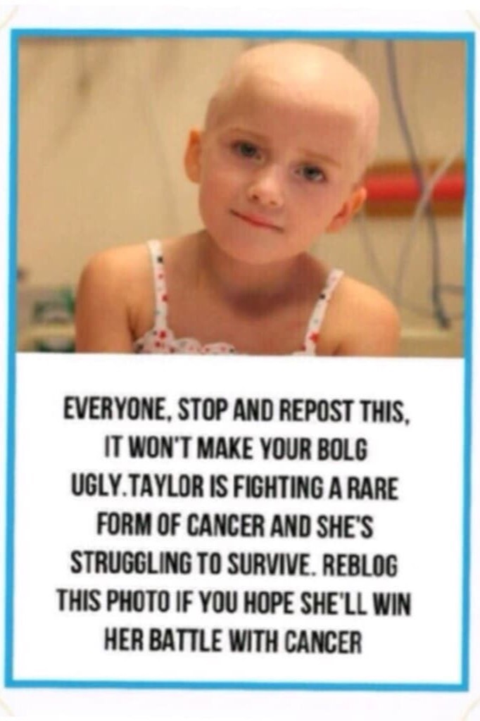Help her, by reposting 💞