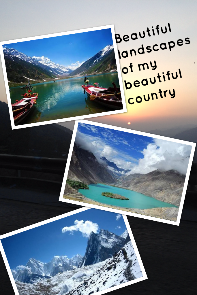 Beautiful landscapes of my beautiful country