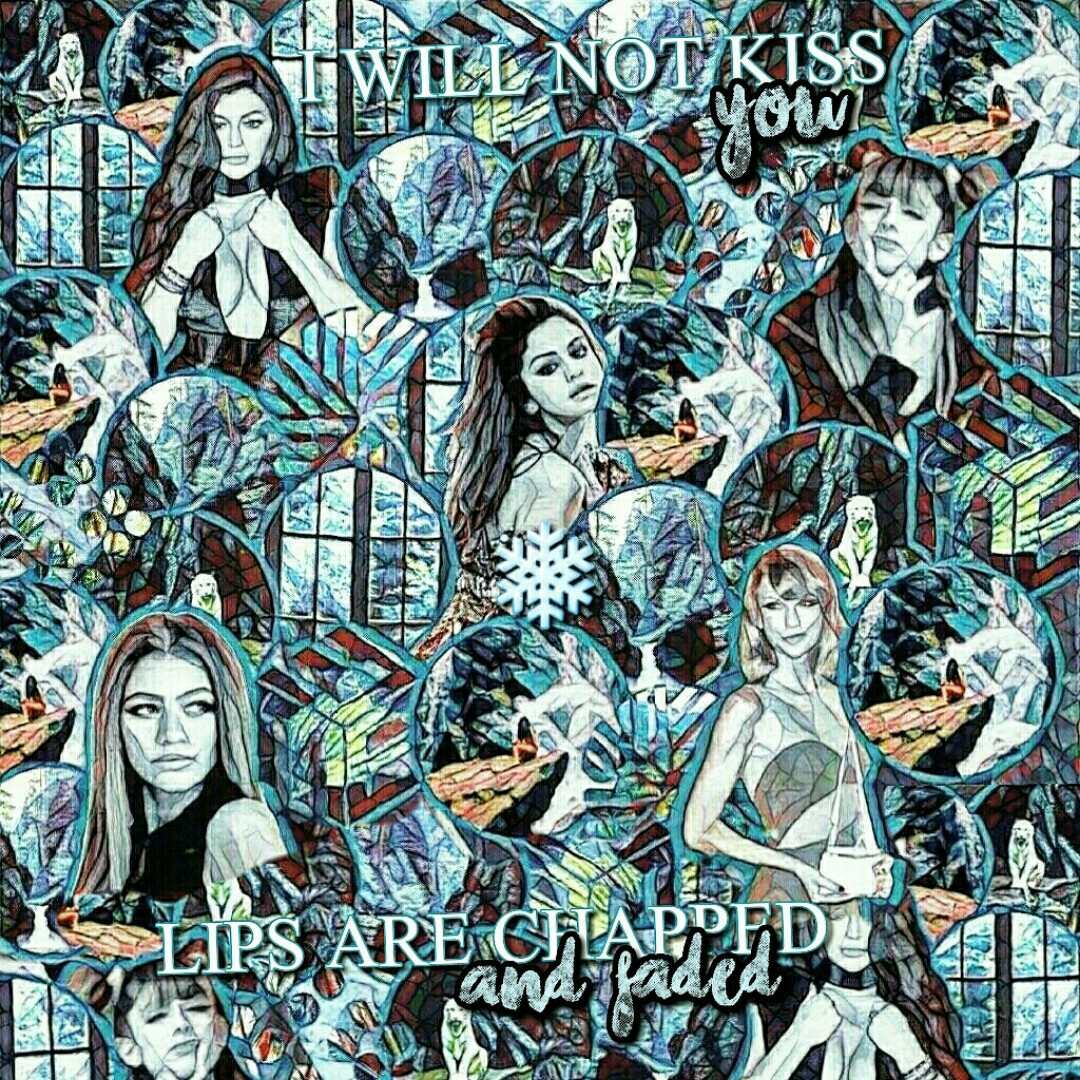 inspired by mintyariana and moonlightdaya CREDIT TO MILKTEAGOMWZ FOR TELLING ME MOSAIC APP CALLED PRISMA