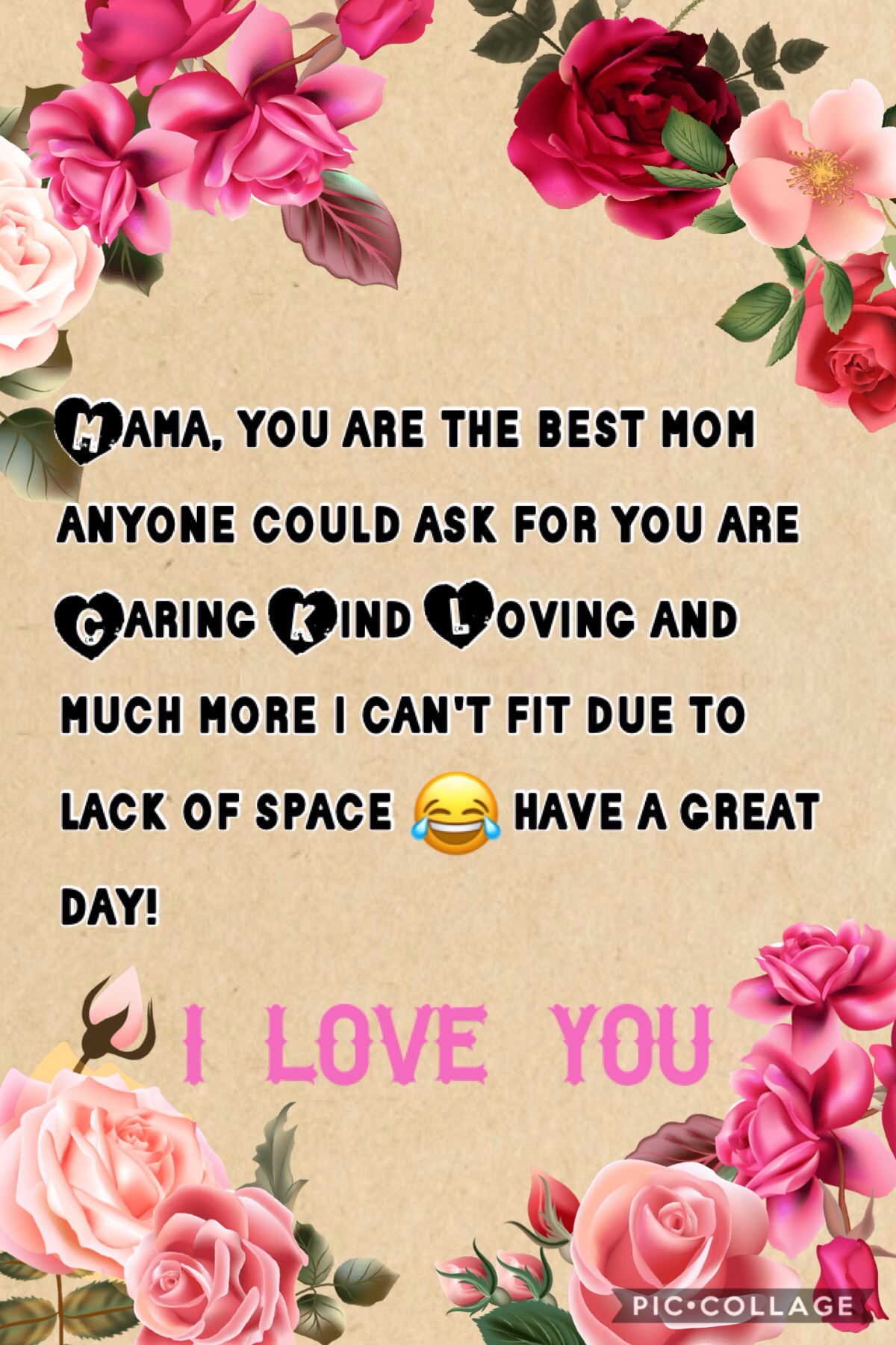 This is dedicated to my mom! ♥️ u mom!!