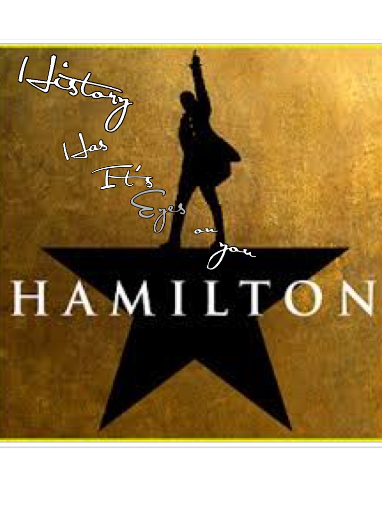 Hamilton is awesome 😎 someone I know got tickets so jealous 