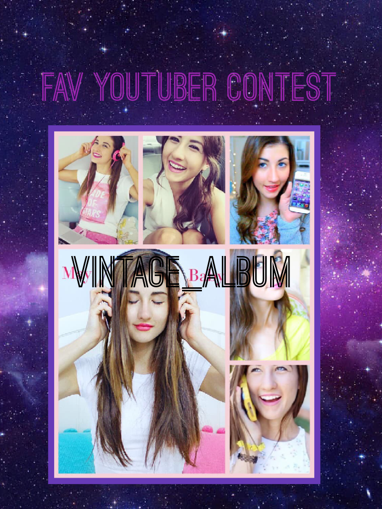 Fav youtuber contest WINNER vintage_album pls follow her she is awesome!