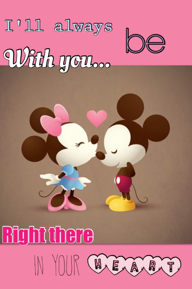 Minnie and Mickey= <3