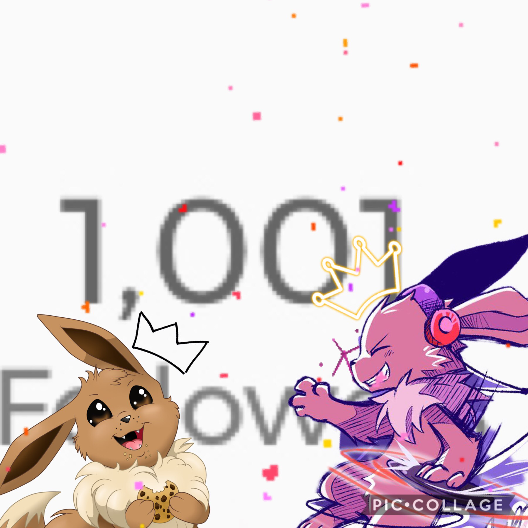 You guys are seriously the best! I’d never thought I’d make it this far! I wanna give a huge thanks to all of my friends!! You guys are amazing! Thank you so much for 1001 followers! Love you guys and have a fantastic day! ;3 ~Rose 