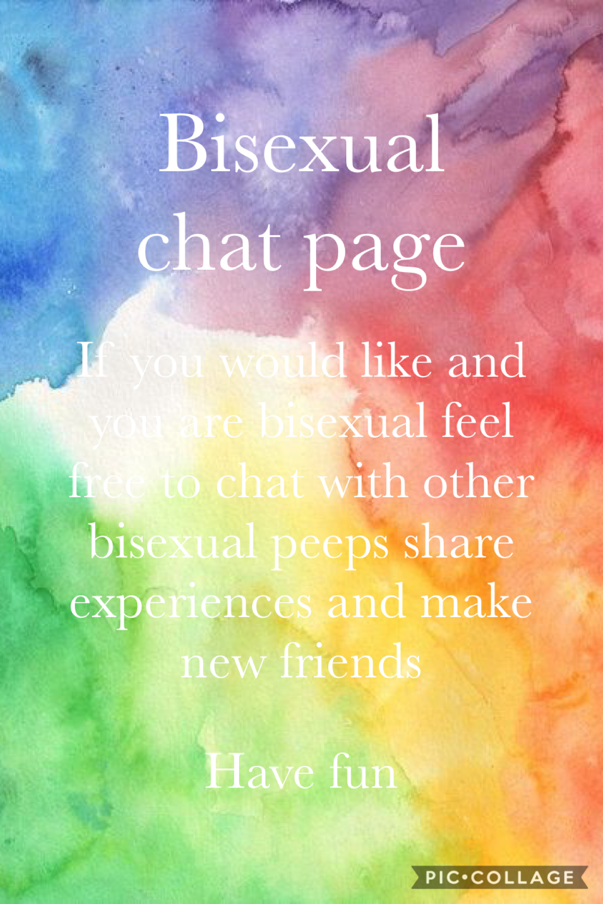 Bisexual chatpage 